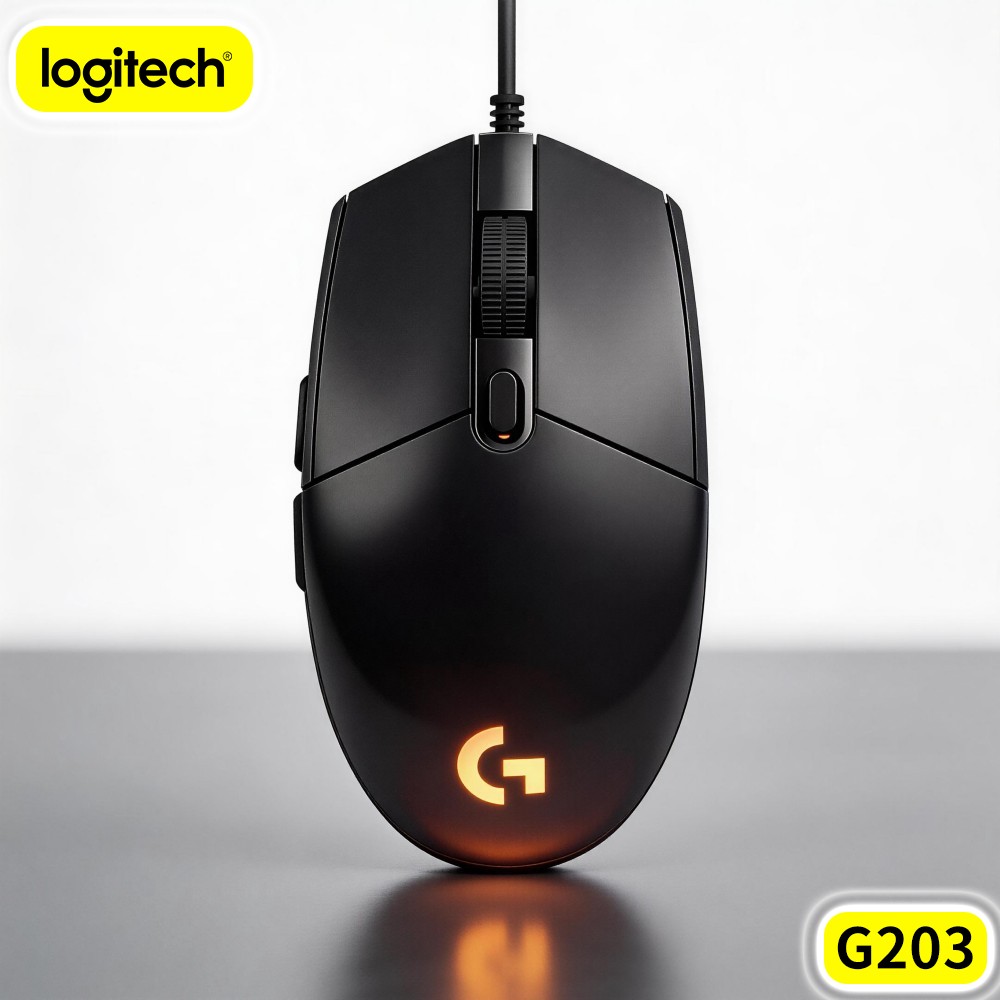 Logitech Mouse G203 - Ratón para juegos con cable Logitech