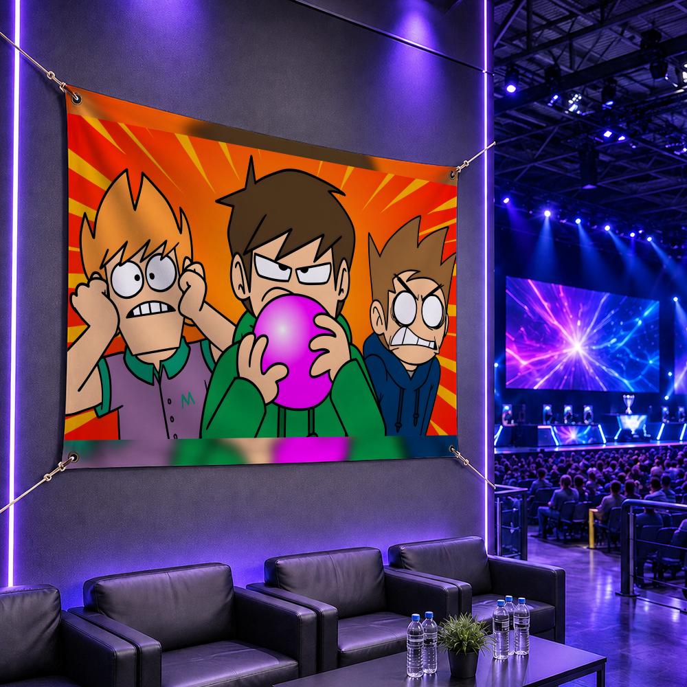 Esports Gaming Banner - Banderas populares de dibujos animados E-EddsworldS,