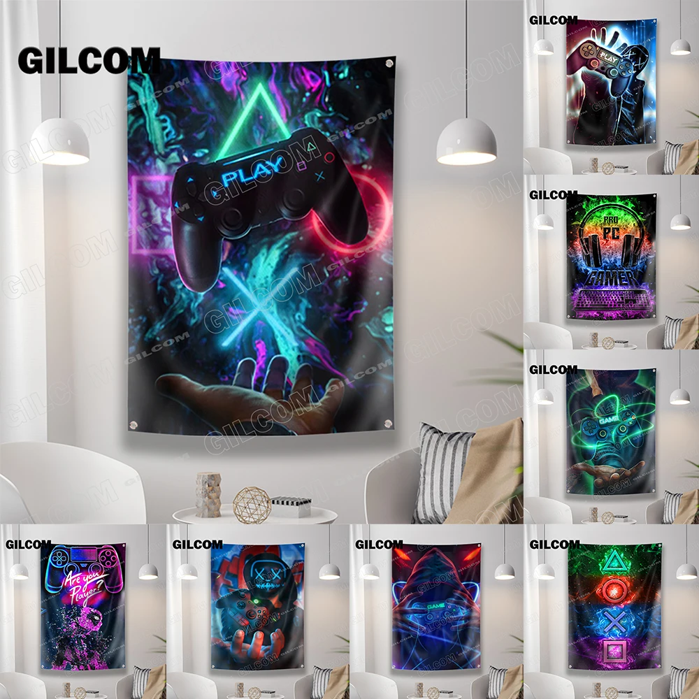 Esports Gaming Banner - Bandera de sala de juegos, cartel