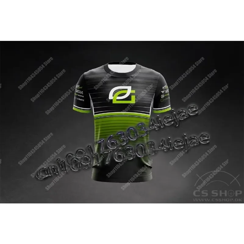 Custom Esports Gaming Jersey - Camiseta OpTic GAMING Texas Negra 2025,