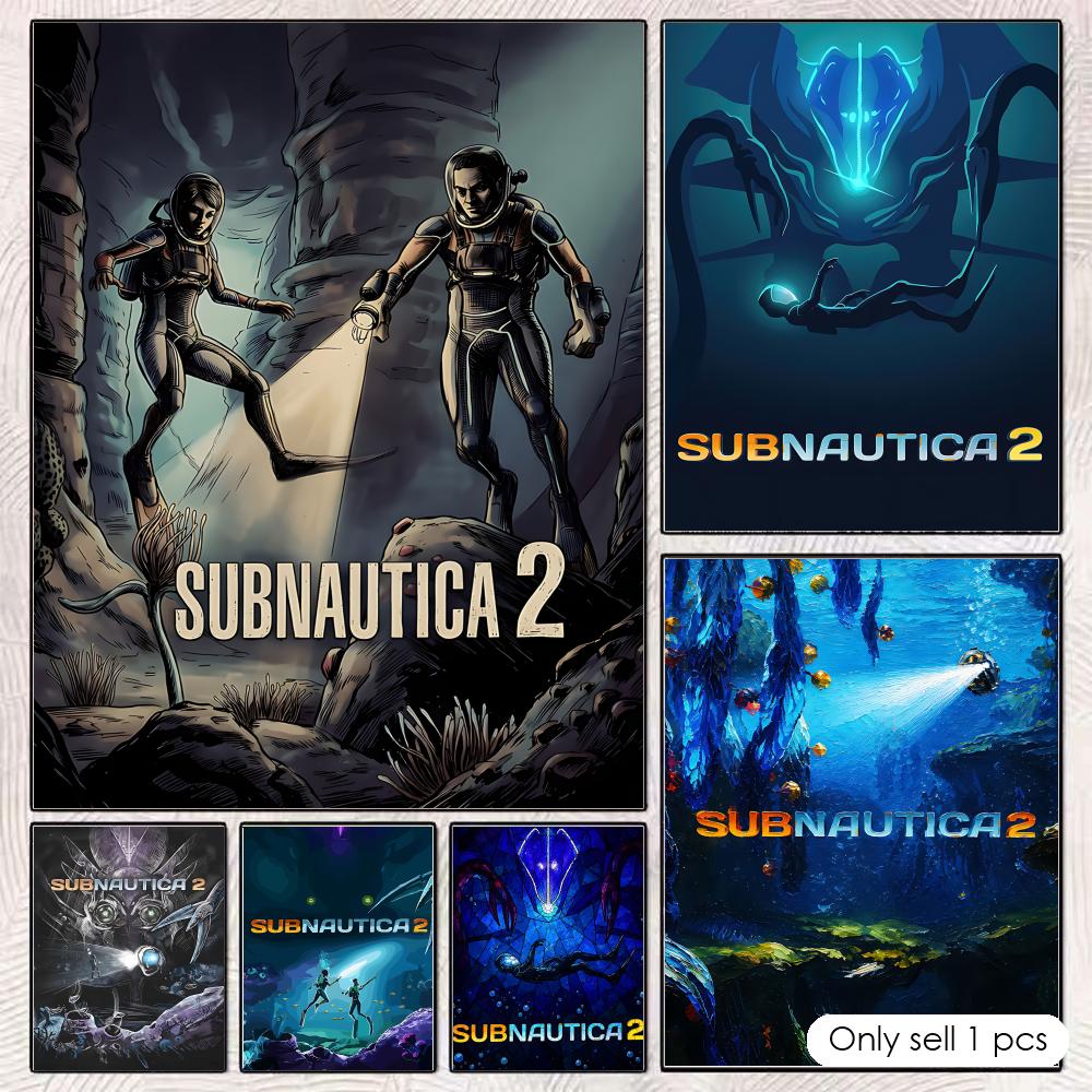 Esports And Gaming Lounge - Póster S-SubnauticaS 2 HD, decoración de