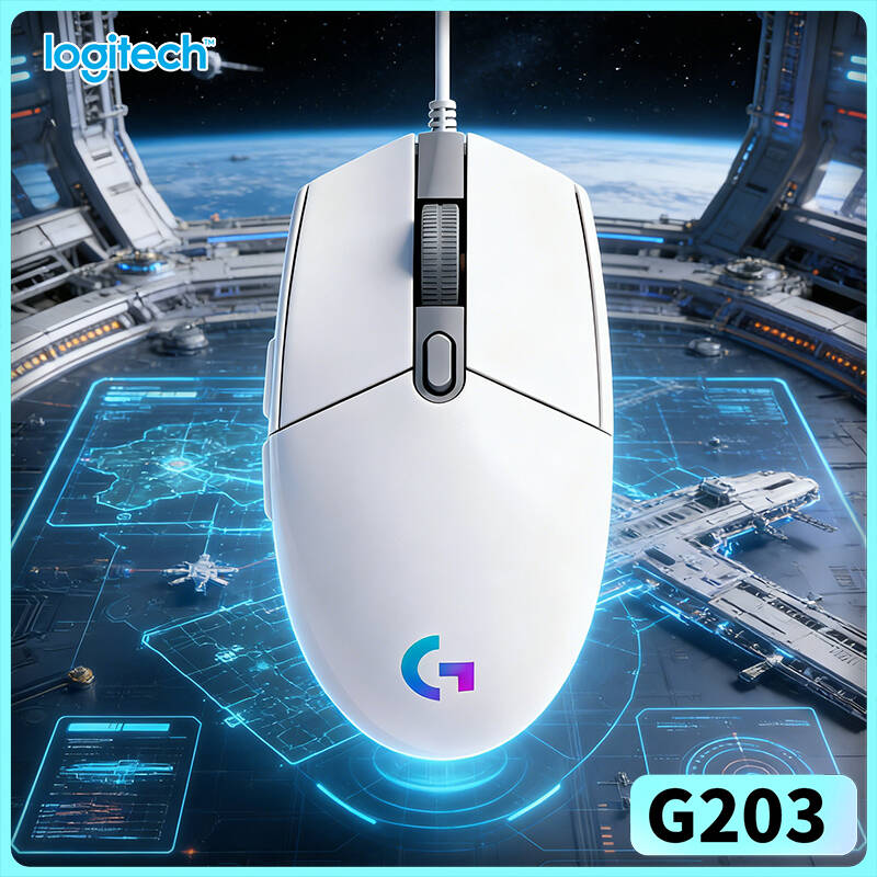 Logitech Mouse G203 - Ratón con Cable Logitech G203 para