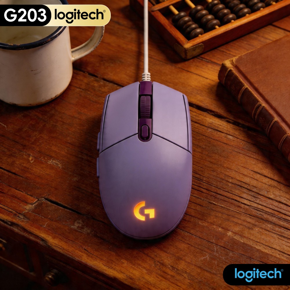 Logitech Mouse G203 - Ratón para Juegos Logitech G203 con