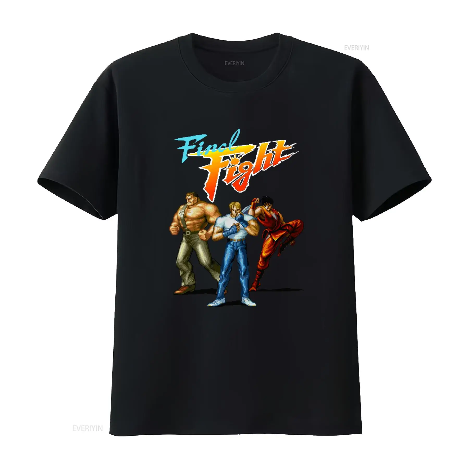 Esports Gaming T Shirt - Camiseta Retro SNES Arcade Final Fight