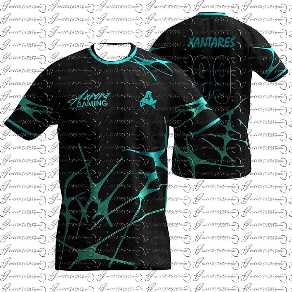 Custom Esports Gaming Jersey - Uniformes de Verano del Club de