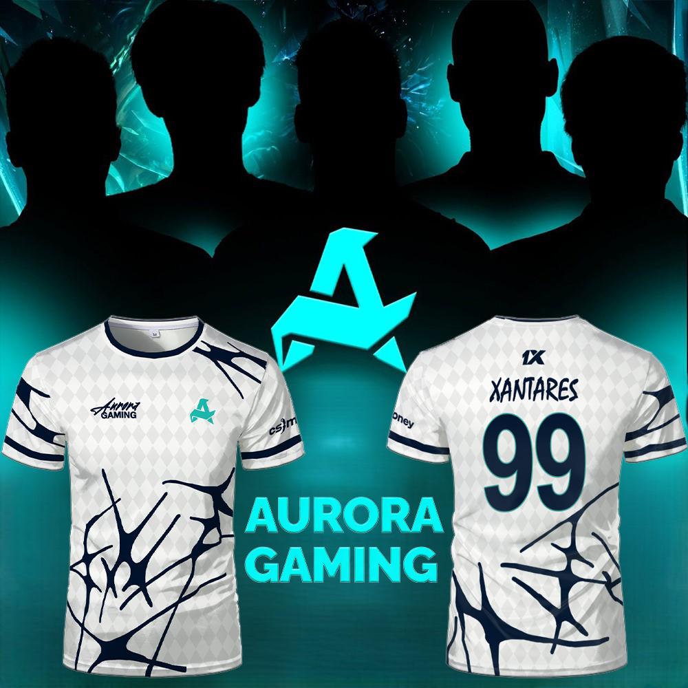 Custom Esports Gaming Jersey - Equipo de deportes electrónicos Aurora Gaming