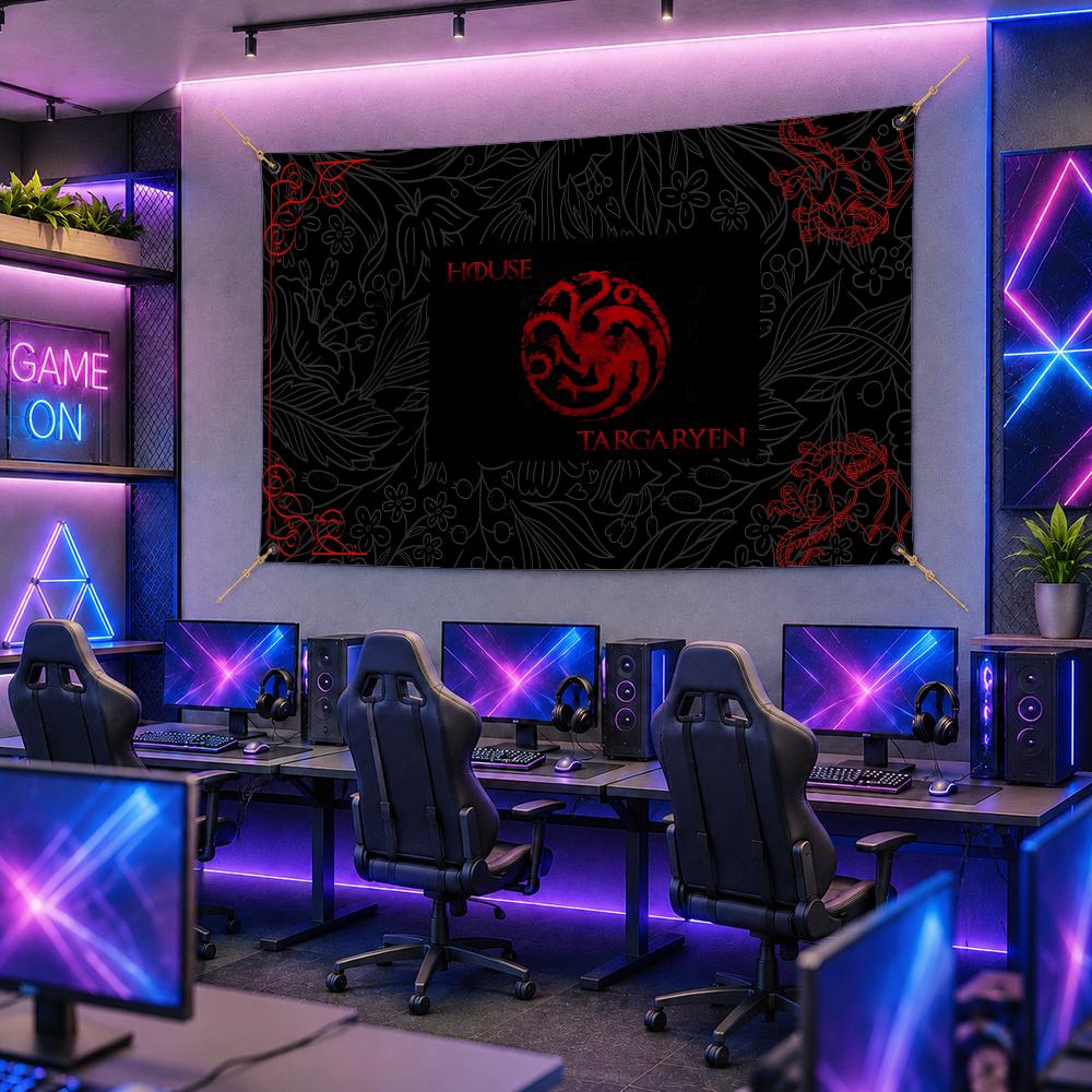 Banderas del famoso clan H-Hou - Esports Gaming Banner reseña y precio