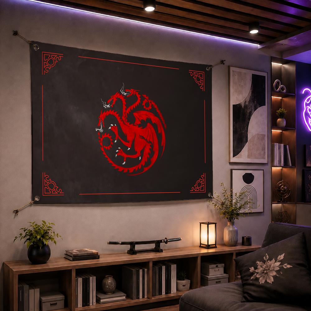 Banderas del famoso clan H-Hou - Esports Gaming Banner reseña y precio
