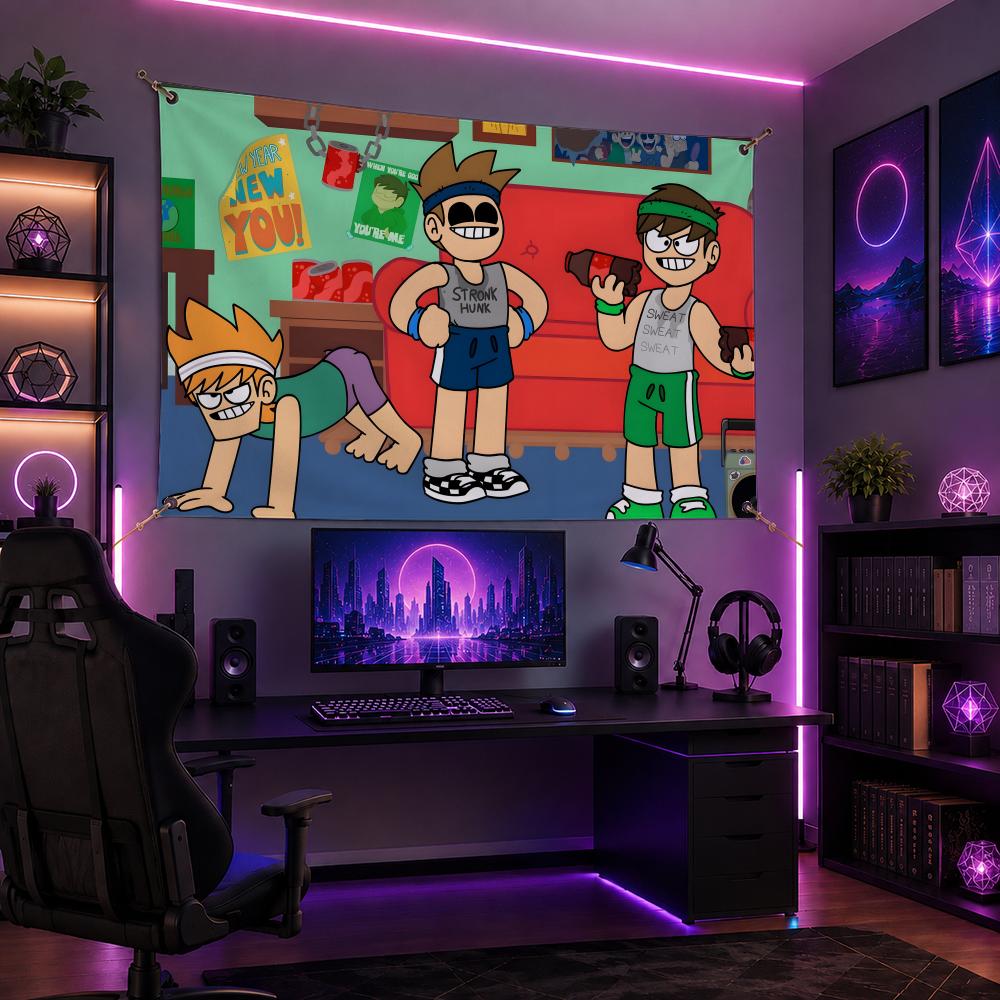 Banderas populares de dibujos  - Esports Gaming Banner reseña y precio