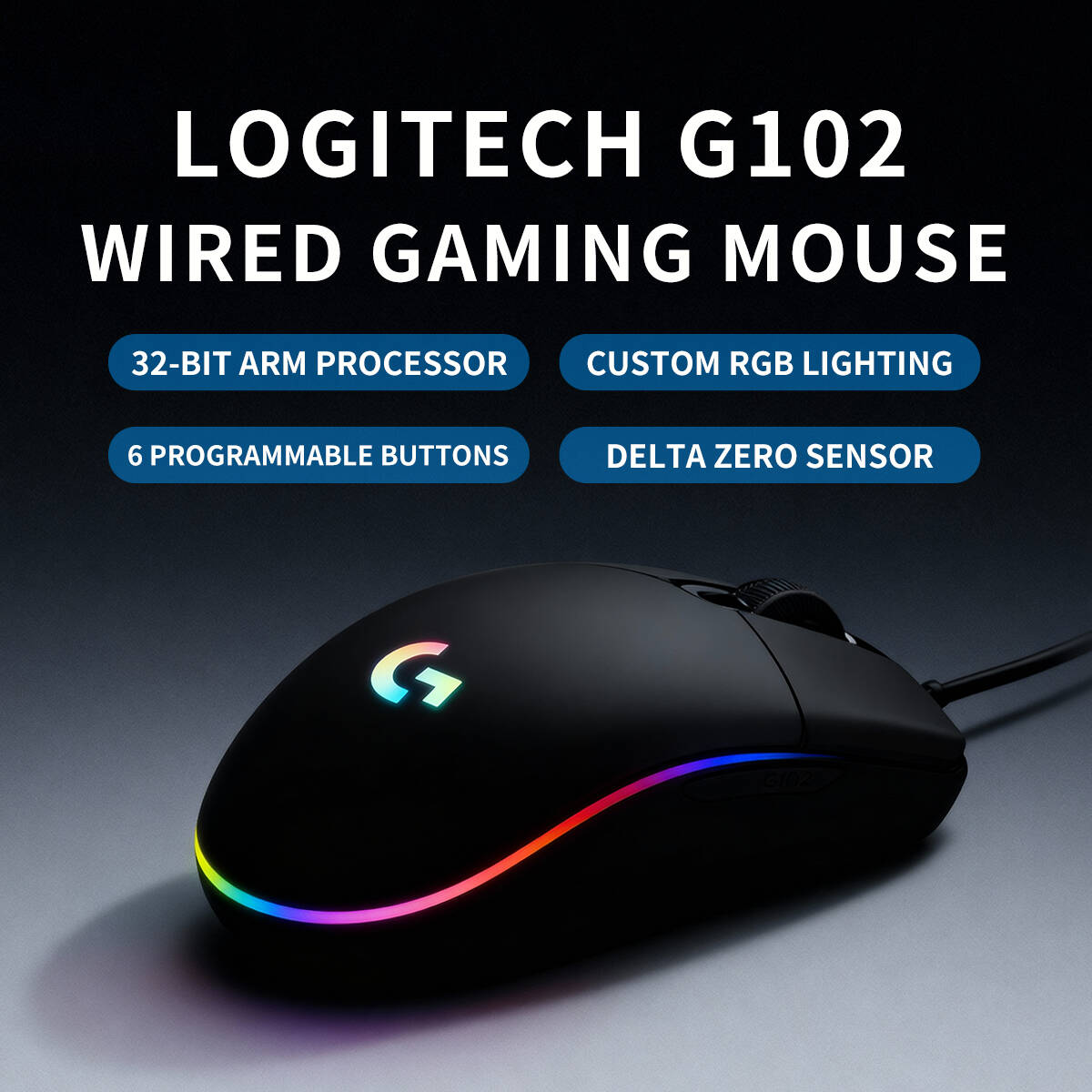 Ratón para juegos Logitech G10 - Esports Online Gaming reseña y precio