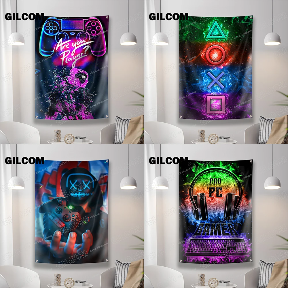 Bandera de sala de juegos, car - Esports Gaming Banner reseña y precio