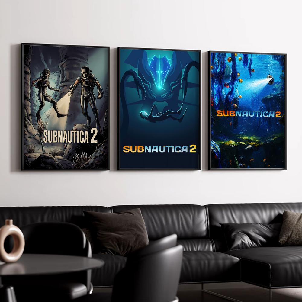 Póster S-SubnauticaS 2 HD, dec - Esports And Gaming Lounge reseña y precio