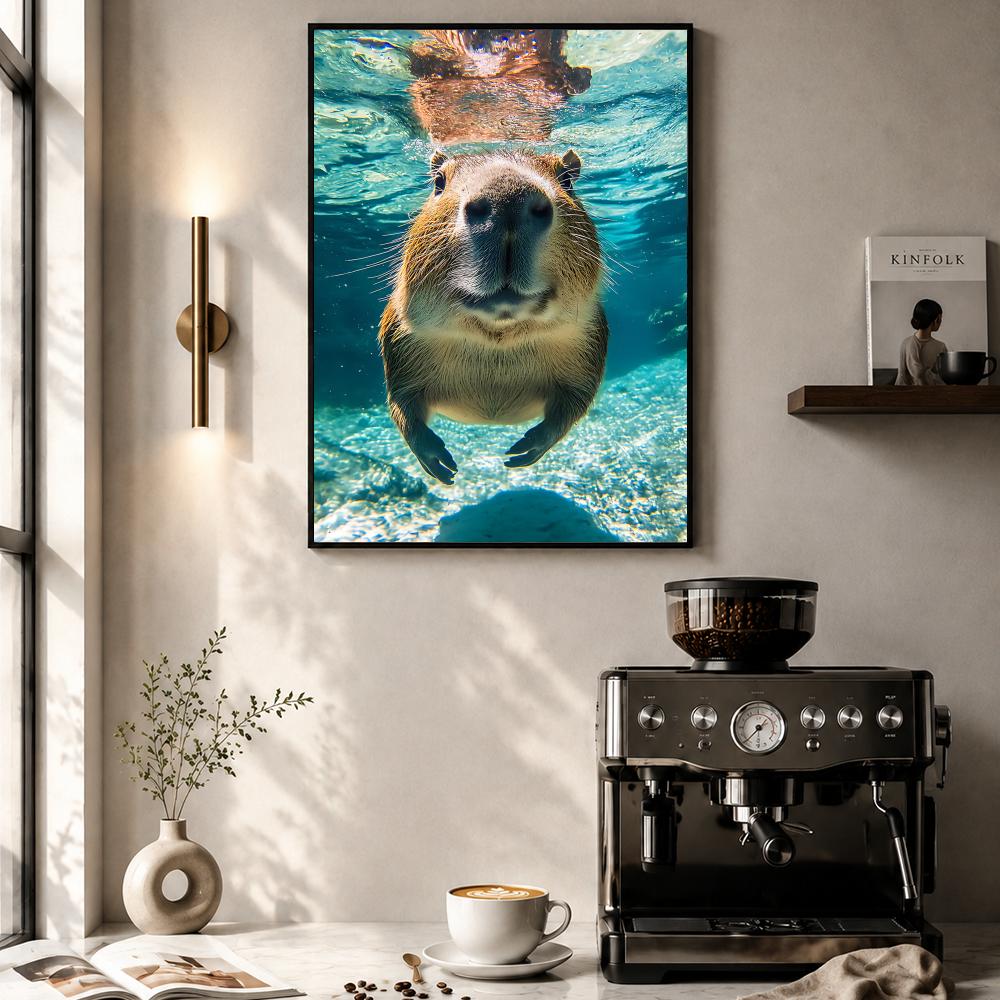 Póster artístico de Capibara c - Esports And Gaming Lounge reseña y precio