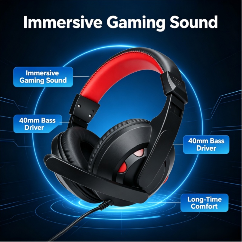 Auriculares supraaurales A65 p - Esports Online Gaming reseña y precio