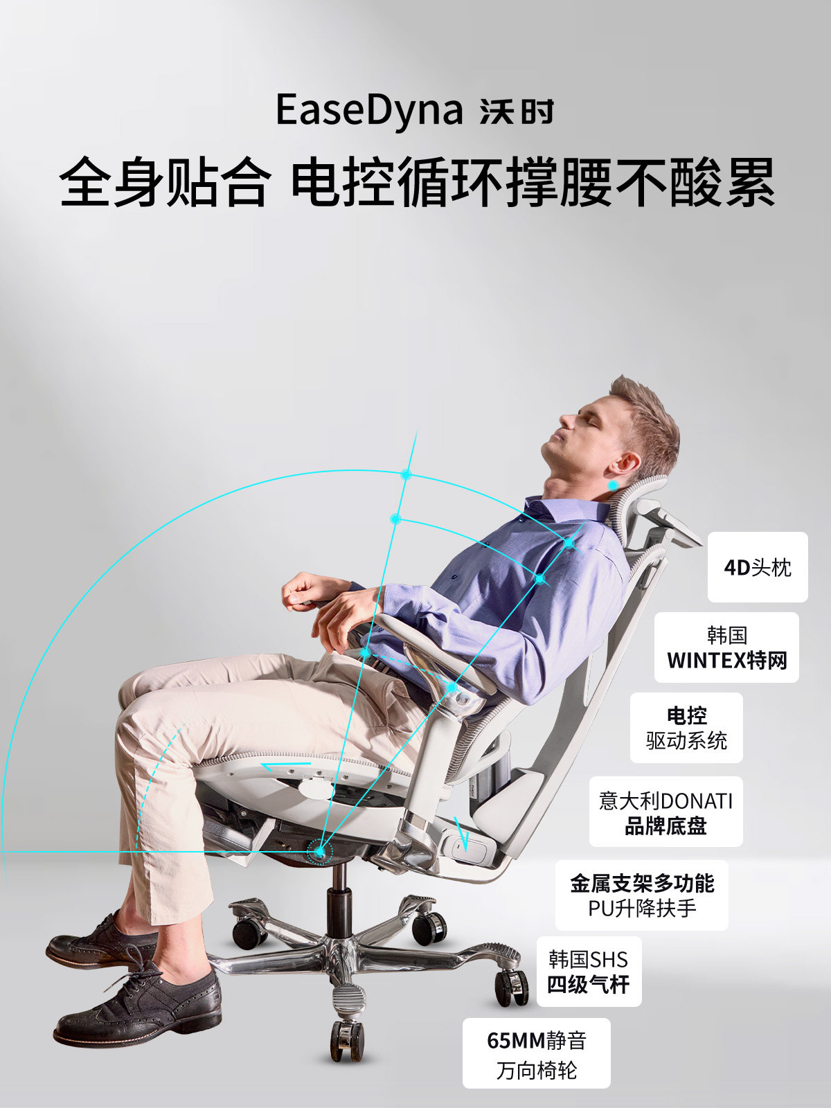 Silla de Oficina Ergonómica co - Esports Gaming Chair reseña y precio