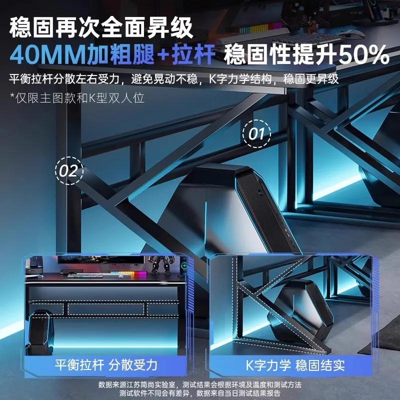 Escritorio Doble para Videojue - Esports Pc Gaming reseña y precio