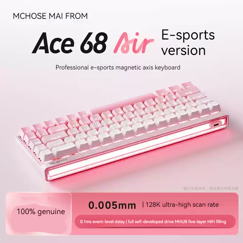 Teclado mecánico Mchose Ace68  - Esports Pc Gaming reseña y precio